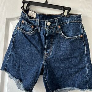 Never worn Levis Denim Shorts